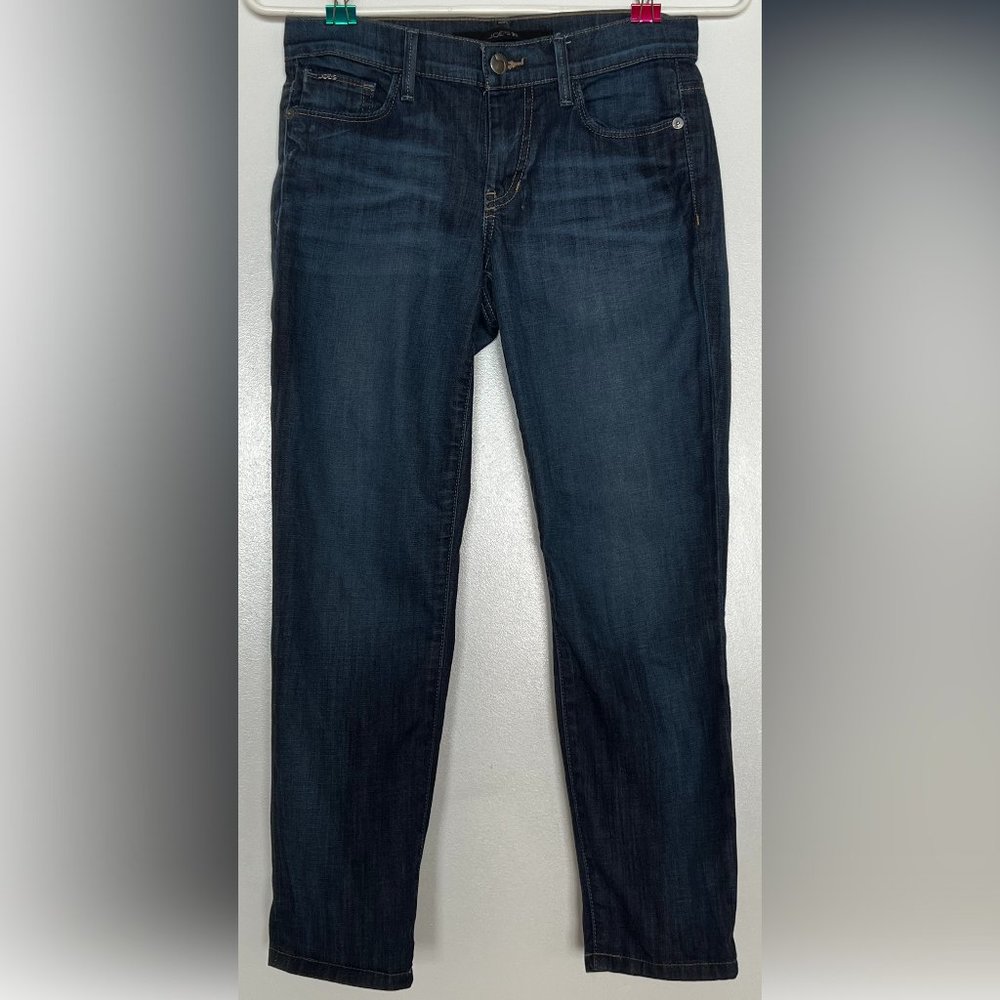 Joe's Jeans Womens Crop 24 Jackie Wash Blue Jeans Denim